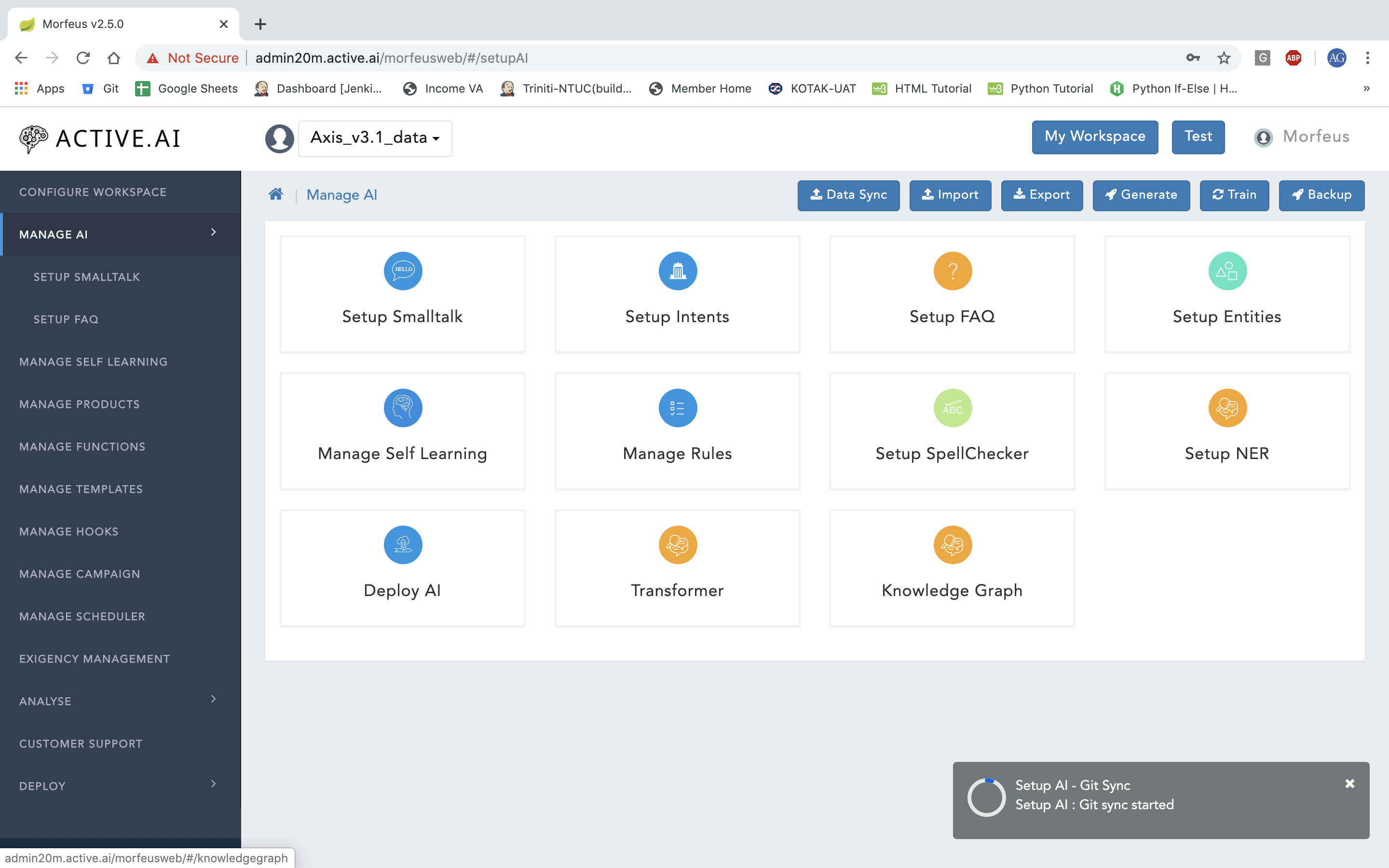 Data Sync Process