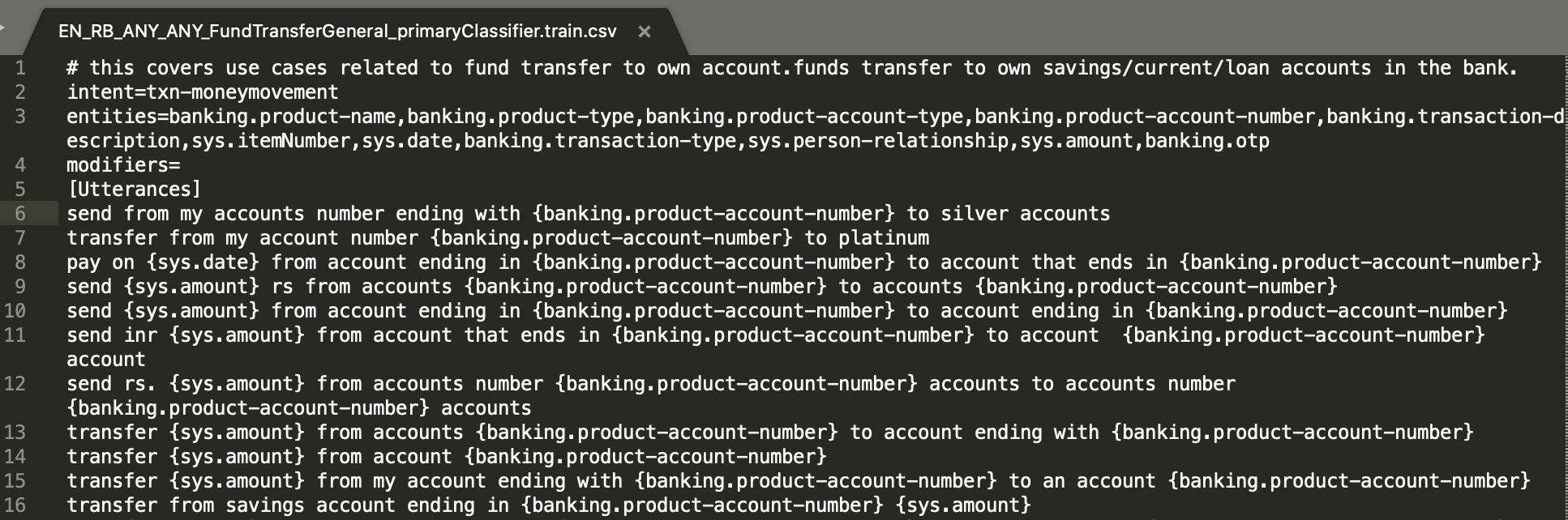 primaryClassifier File for train entity Image