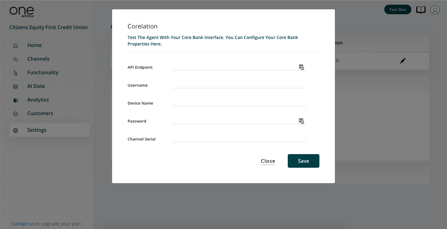 Corelation Endpoints