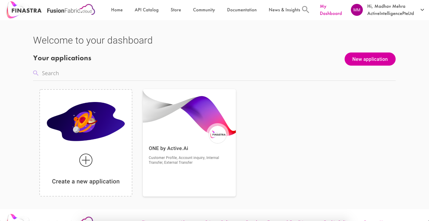 Finastra Dashboard